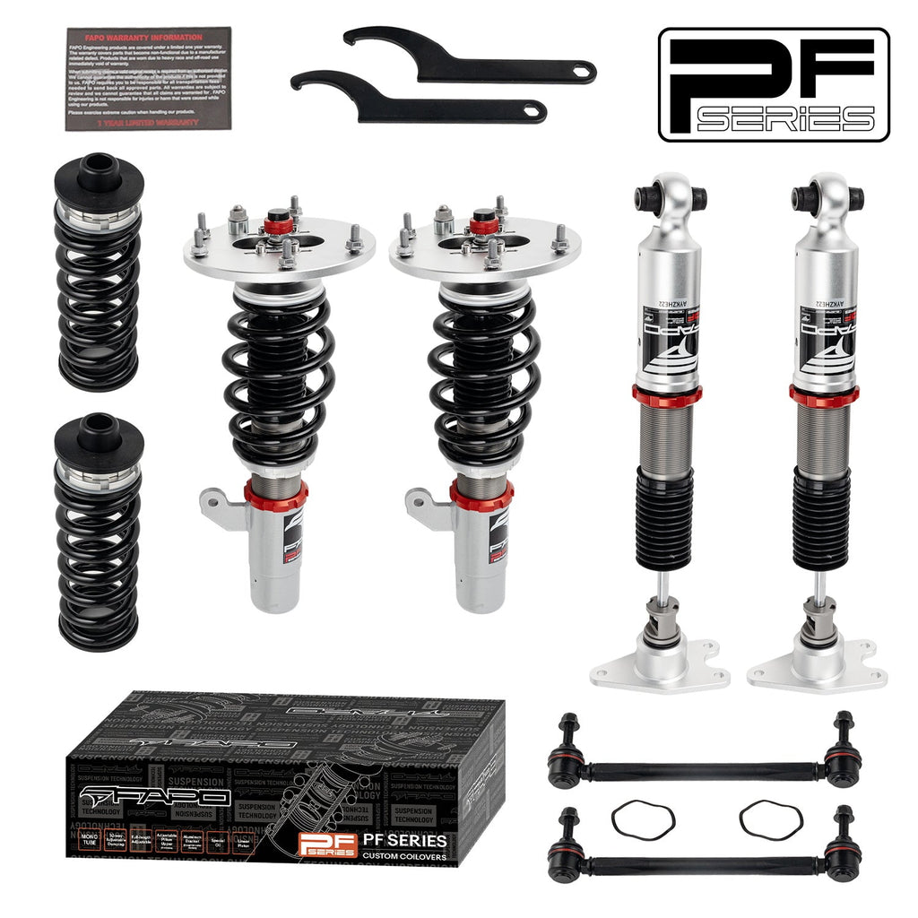 PF Custom 32-Level Damping Coilover for BMW F20/F21/F22 / F23/F32/F33/F36 2011-2021 & BMW 1 Series/BMW 2 Series/BMW 4 Series 2011-2021 PF086530-CUSTOM