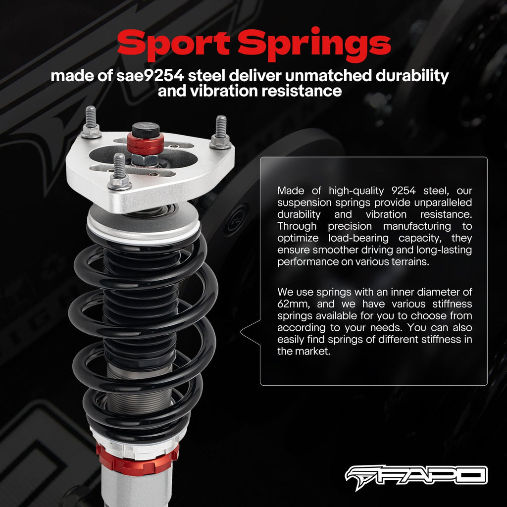 32-Level Damping Coilover for 2005-2023 Chrysler 300C / Dodge AWD LX/LD Platform PF069930