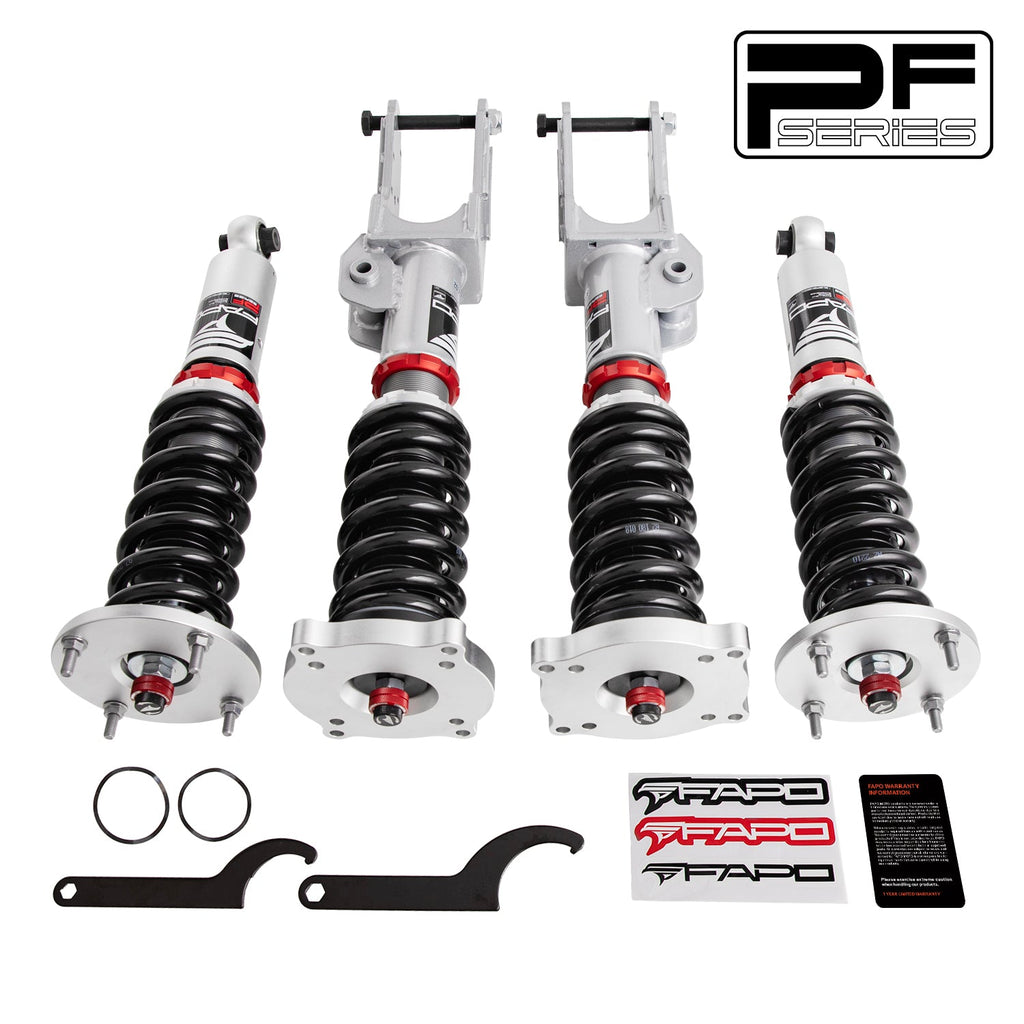 32-Level Damping Coilover For Volkswagen Touareg 1st Gen 7L 2002-2010 PF091930