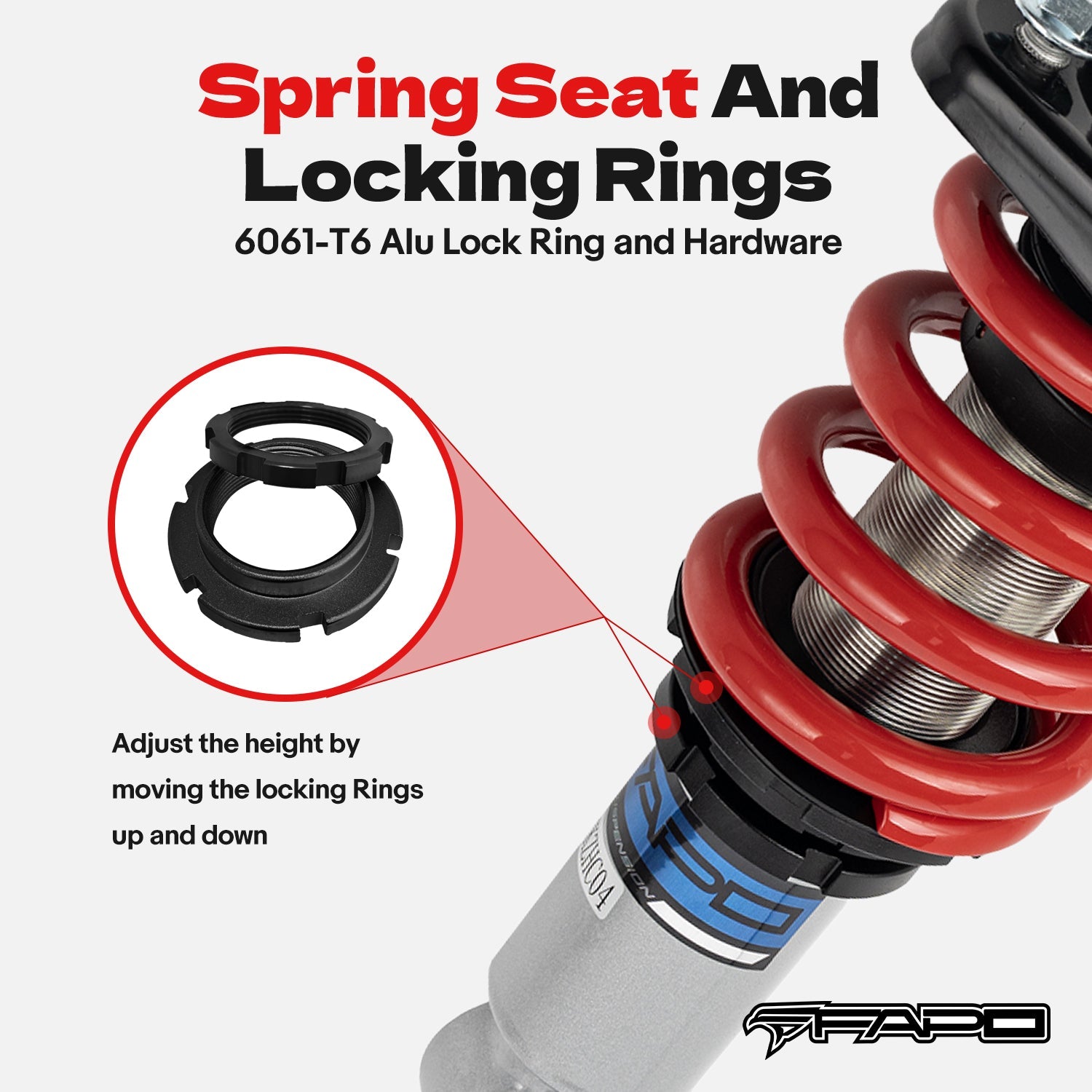 Coilover for Honda Civic & Si 2001-2005 EM2 EP3 and Acura RSX DC5 2002-2006 PS002110