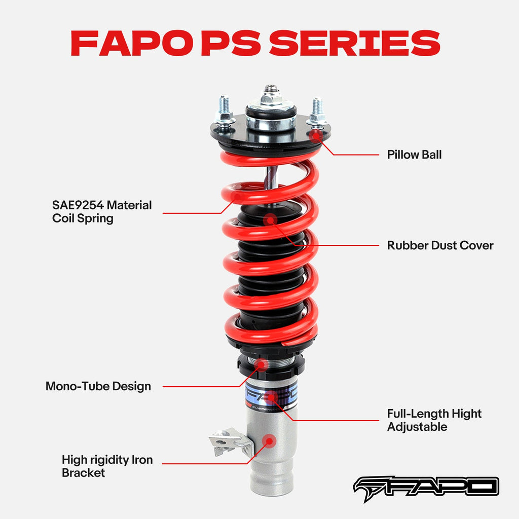 Coilover for Honda Civic 5th/6th Gen 1992-2000, Del Sol 1993-1997 & Acura Integra 1994-2001 PS002410