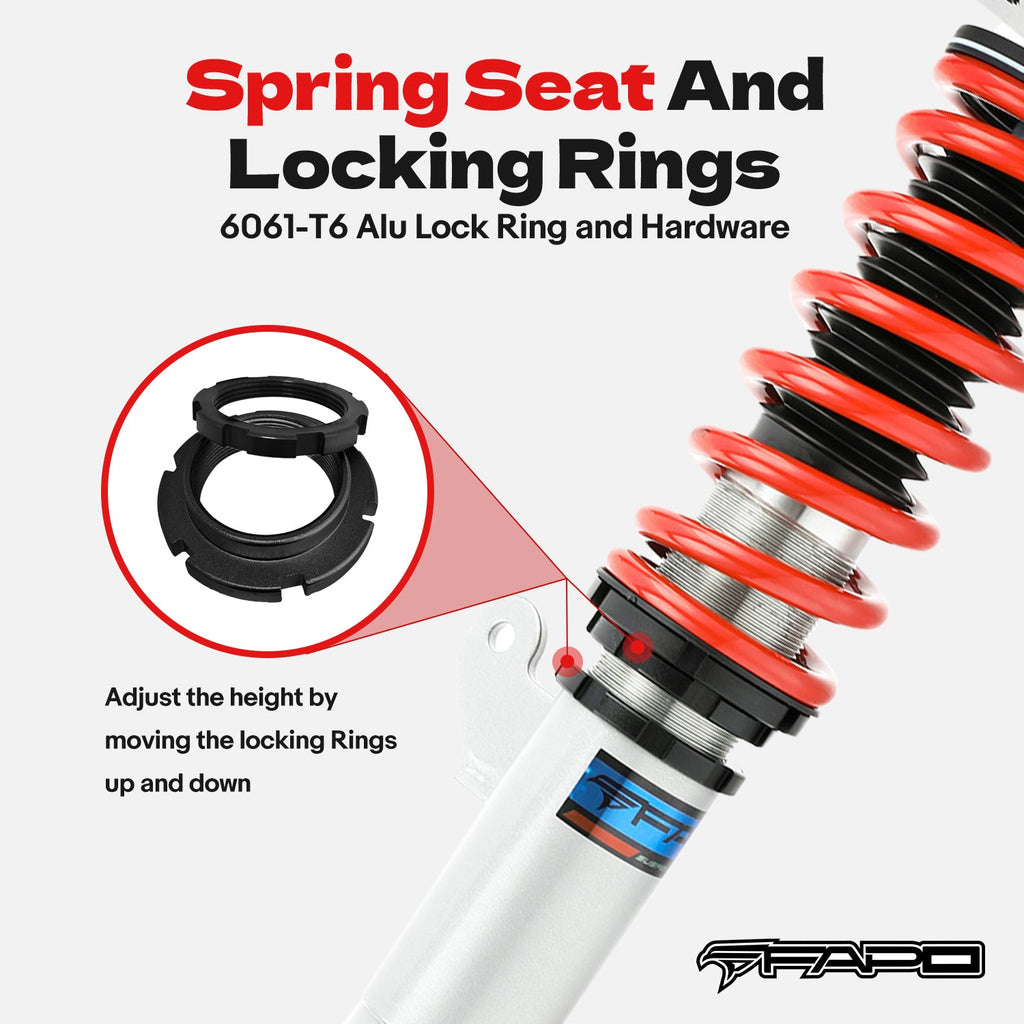 Coilover for BMW 3 Series F30/F31/F34 2011-2019, 2 Series F22/F23 2014-2021 & 4 Series F32/F33/F36 2013-2020 PS006510