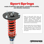 Coilover for BMW 3 Series F30/F31/F34 2011-2019, 2 Series F22/F23 2014-2021 & 4 Series F32/F33/F36 2013-2020 PS006510