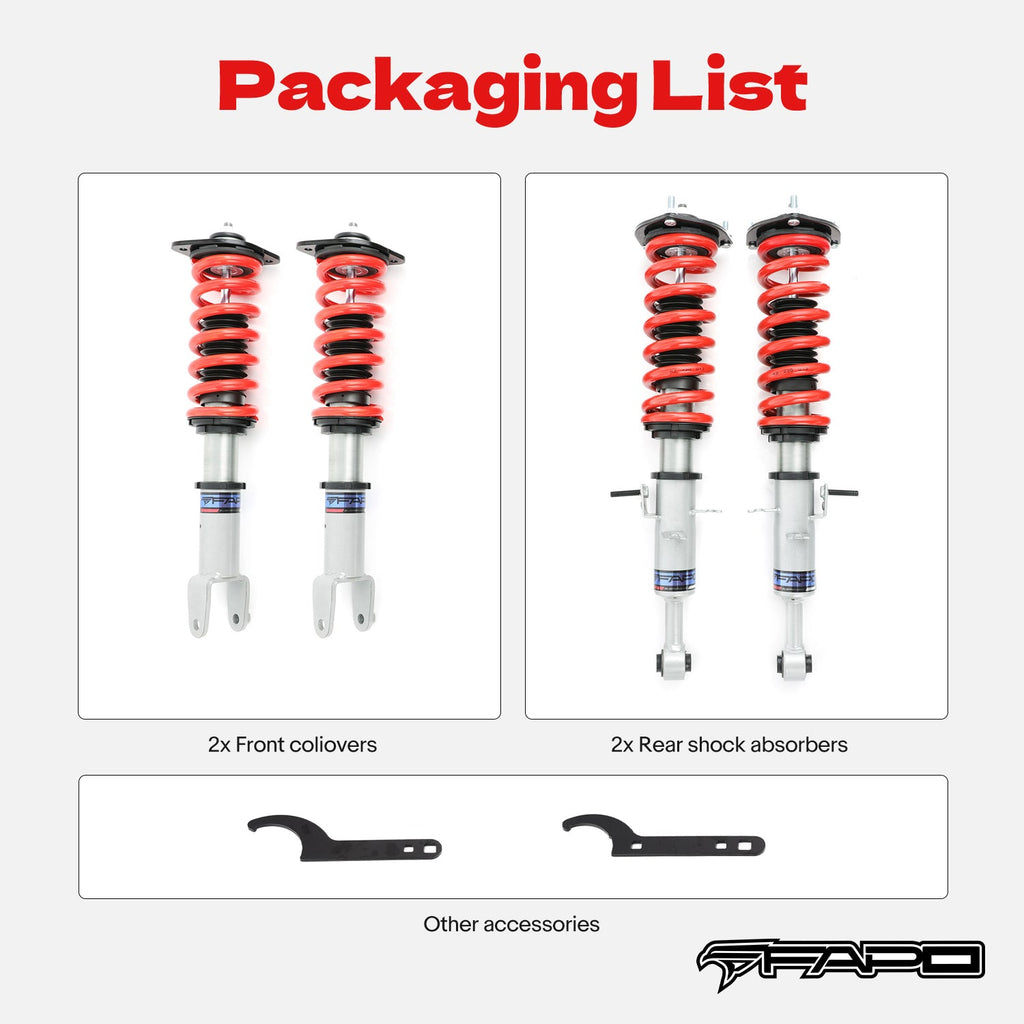 Coilover for Infiniti G25/G35/G37/Q40/Q60 2006-2015 & Nissan 370Z PS008410