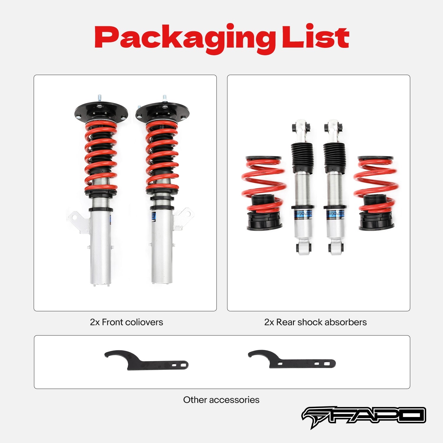 Coilover for Chevrolet Cobalt 2005-2009, HHR 2006-2010 & Pontiac G5 2007-2009 PS009710
