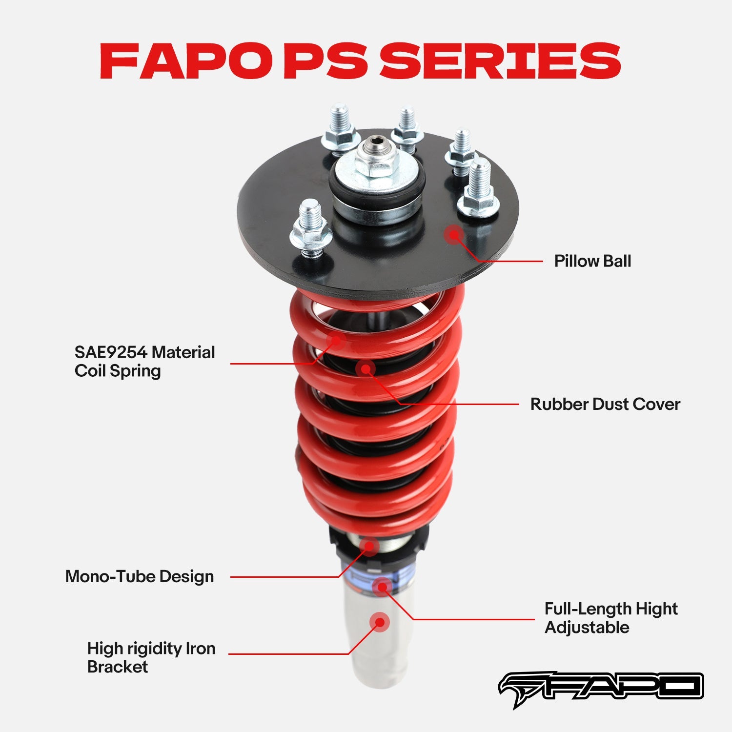 Coilover for Honda Accord 1998-2002, Acura CL 2001-2003 & Acura TL 1999-2003 PS012110