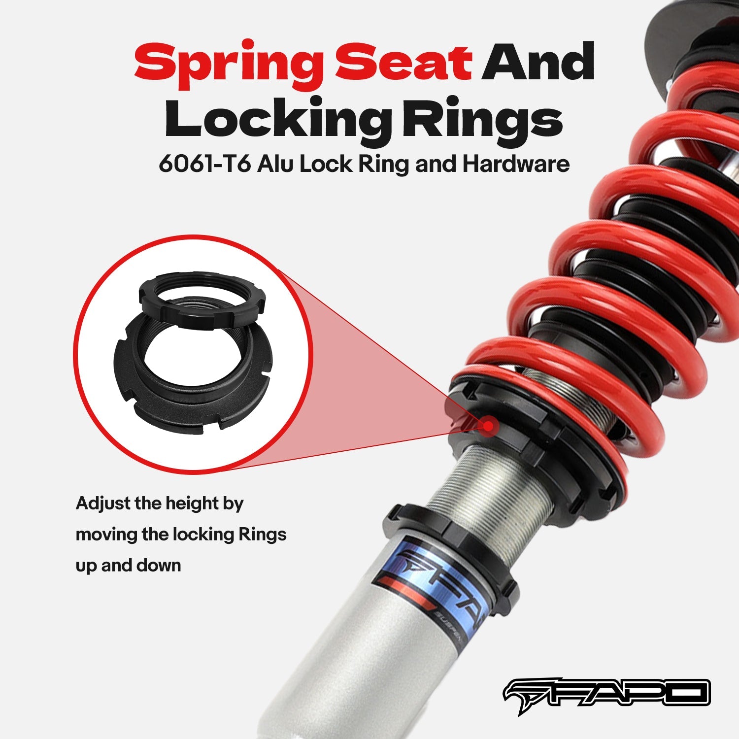 Coilover for Honda Accord CM 2003-2007 & Acura TSX CL9 2004-2008 PS012310