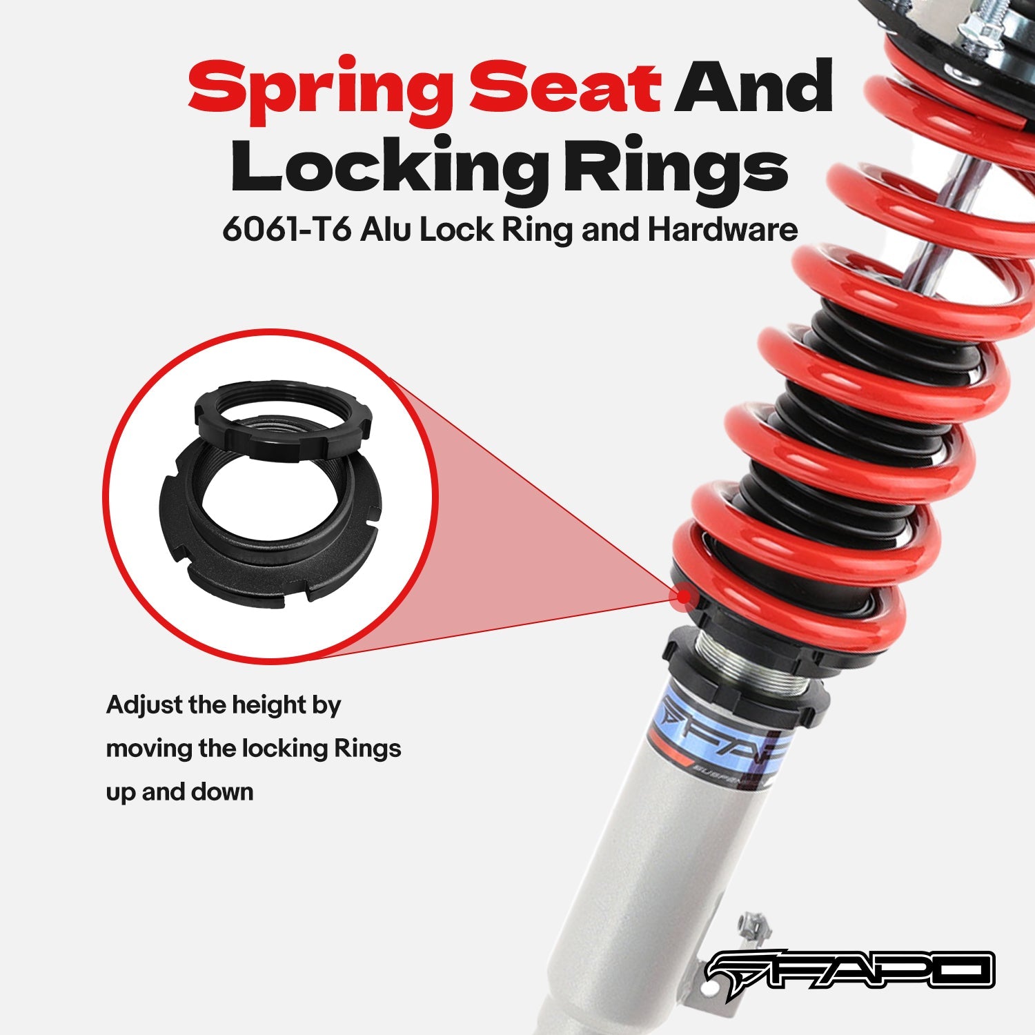 Coilover for Honda Accord 2008-2012 & Acura TSX 2009-2014 PS012410