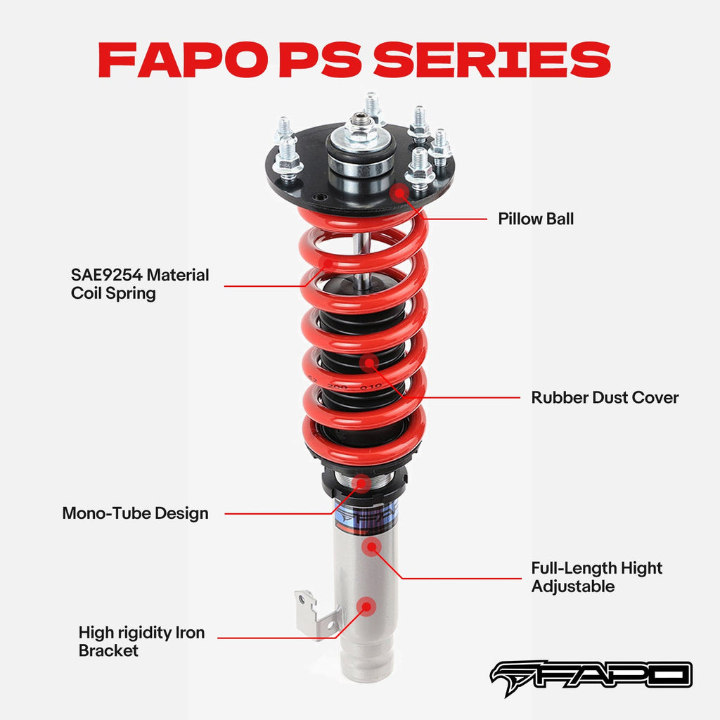 Coilover for Honda Accord 2008-2012 & Acura TSX 2009-2014 PS012410