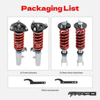 Coilover for Honda Accord 9th Gen 2013-2017 & Acura TLX 2015-2020 PS012610