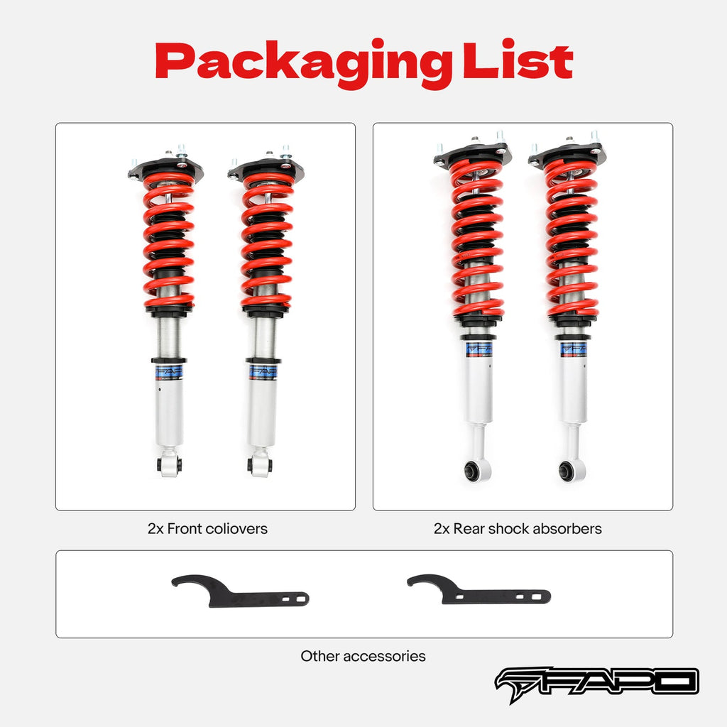 Coilover for Lexus LS430 UCF30 XF30 2001-2006 PS015810