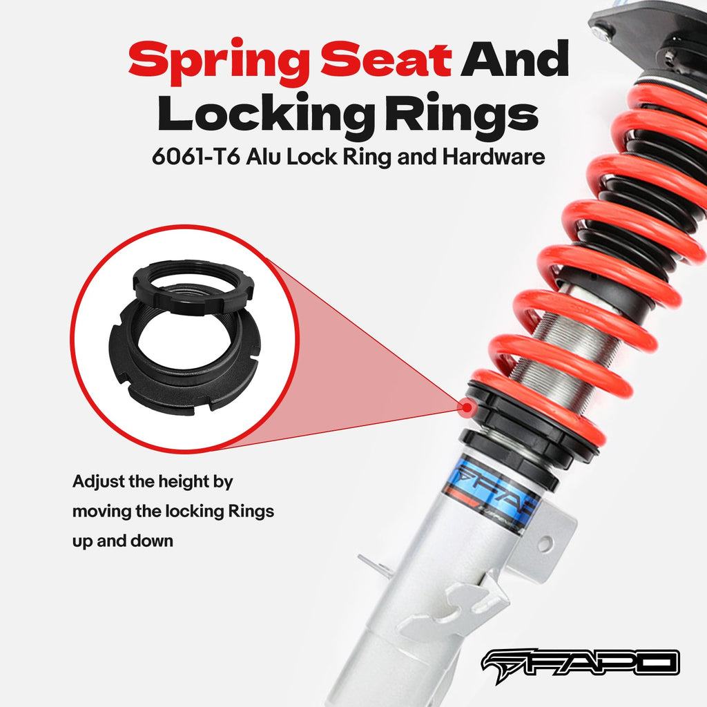 Coilover for Mini Cooper R50 / Cooper S R53 2002-2006 & Convertible R52 2004-2008 PS016510