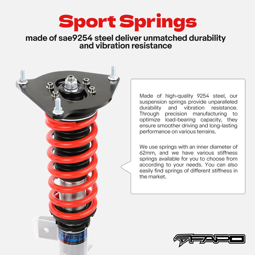 Coilover for Mini Cooper R50 / Cooper S R53 2002-2006 & Convertible R52 2004-2008 PS016510