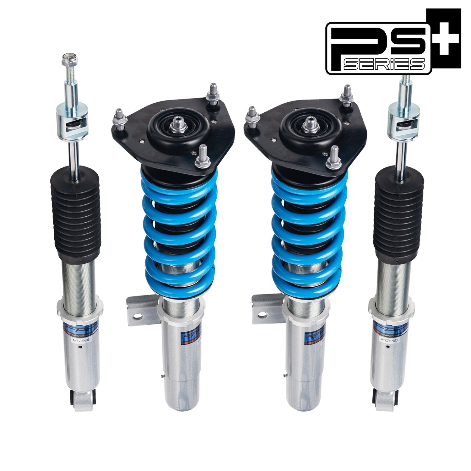 16-Level Damping Coilover For Audi A3/A3 Quattro 2nd Gen FWD/AWD 8P 2003-2012 PS024820