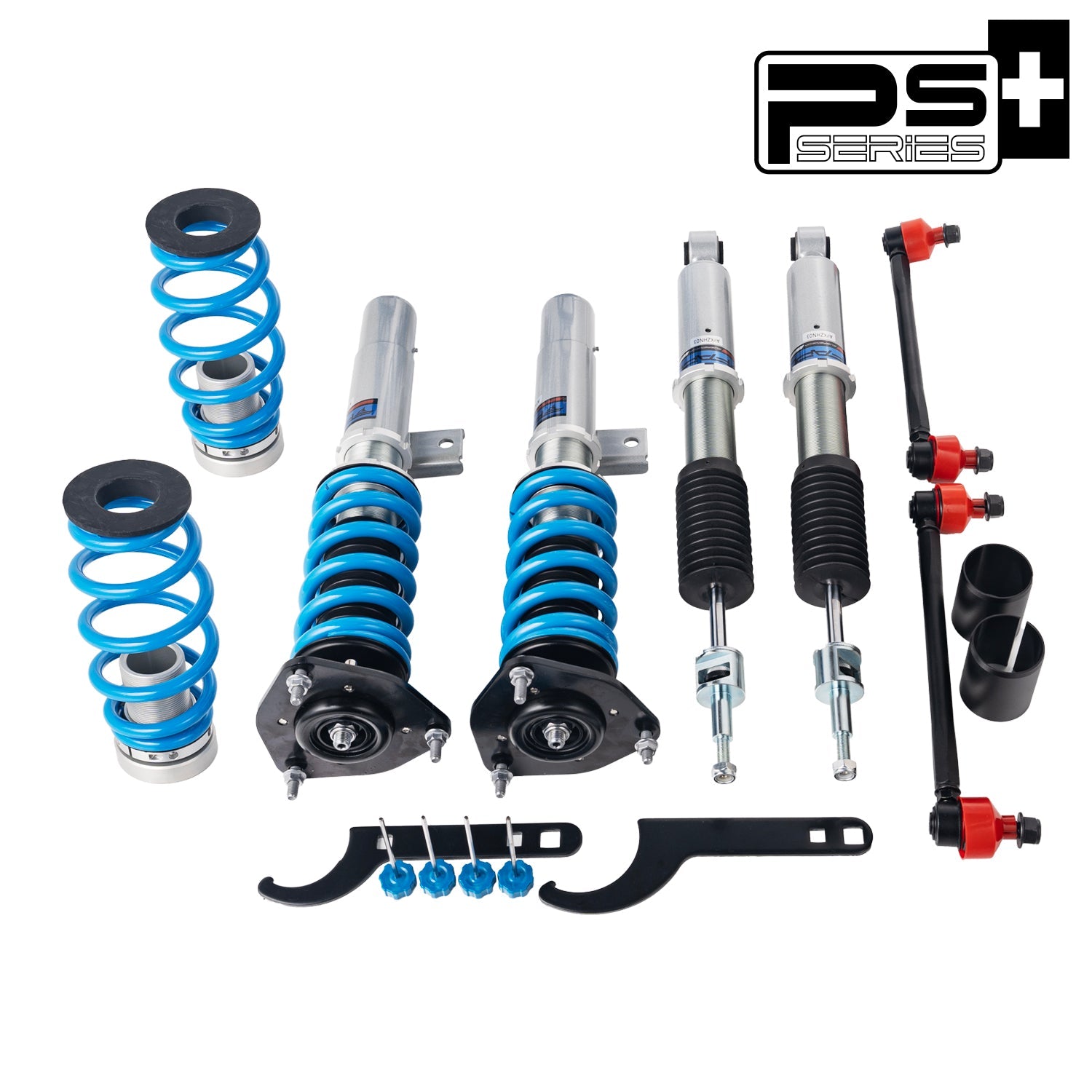 16-Level Damping Coilover For Audi A3/A3 Quattro 2nd Gen FWD/AWD 8P 2003-2012 PS024820