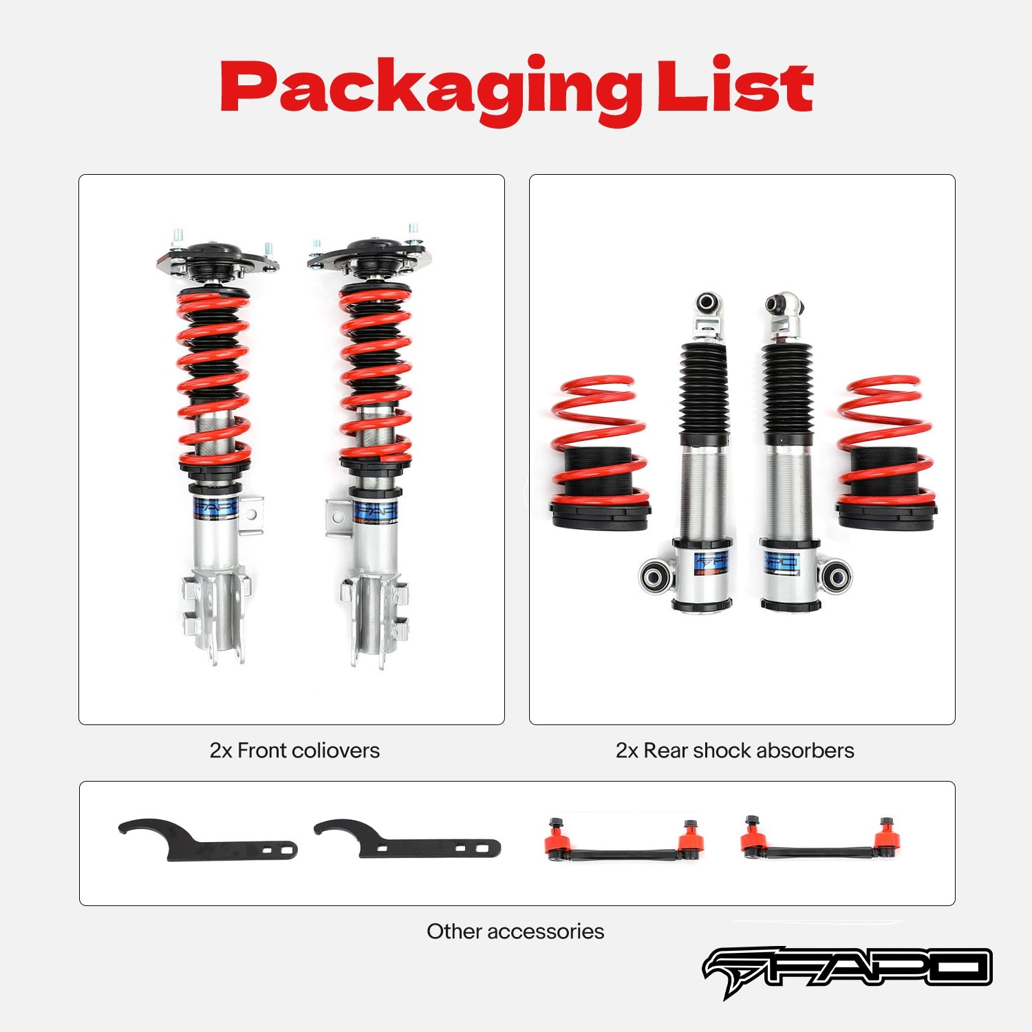 Coilover for Hyundai Veloster 2012-2017 PS029010