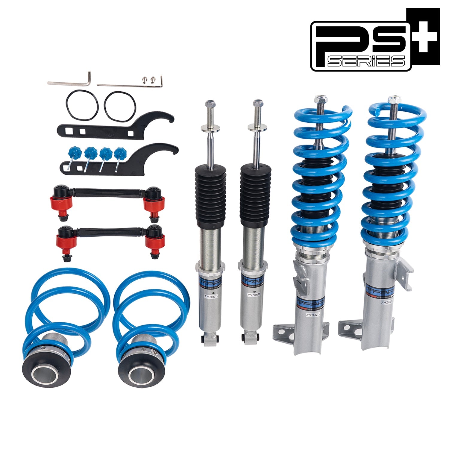 16-Level Damping Coilover For Mercedes-Benz C-Class 2nd Gen RWD W203 2000-2007 PS056620