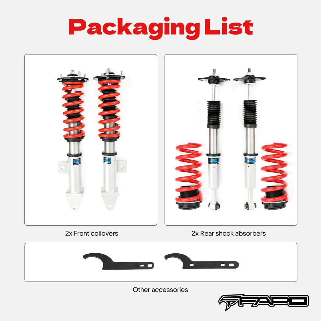Coilover for Dodge Charger SRT-8 2006-2010, Challenger 2008-2011 & Chrysler 300C 2005-2010 PS069210