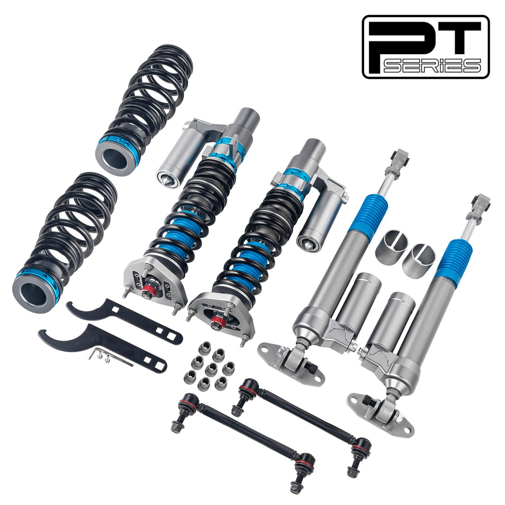 2-way Piggyback Reservoir Coilover for VW Golf GTI MK7/A7/MQB 2012-2020 PT004810