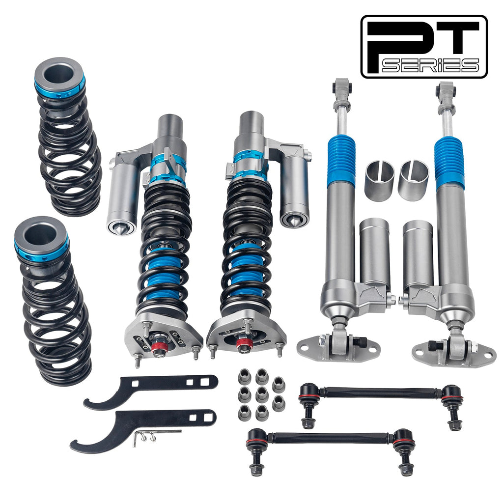 2-way Piggyback Reservoir Coilover for VW Golf GTI MK7/A7/MQB 2012-2020 PT004810