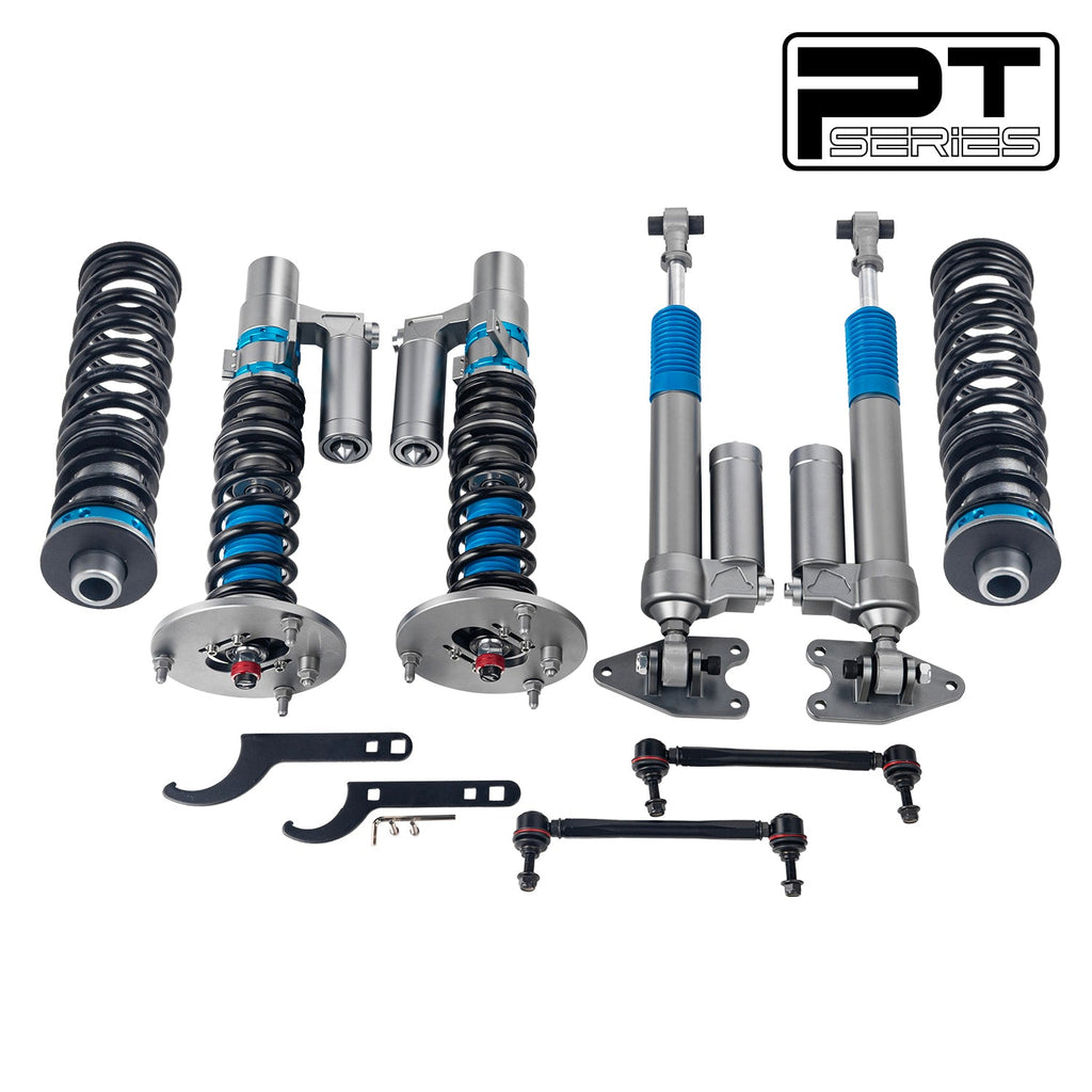 2-way Piggyback Reservoir Coilover for BMW F30 328i 335i 2013-2019 (3-Studs) PT006510