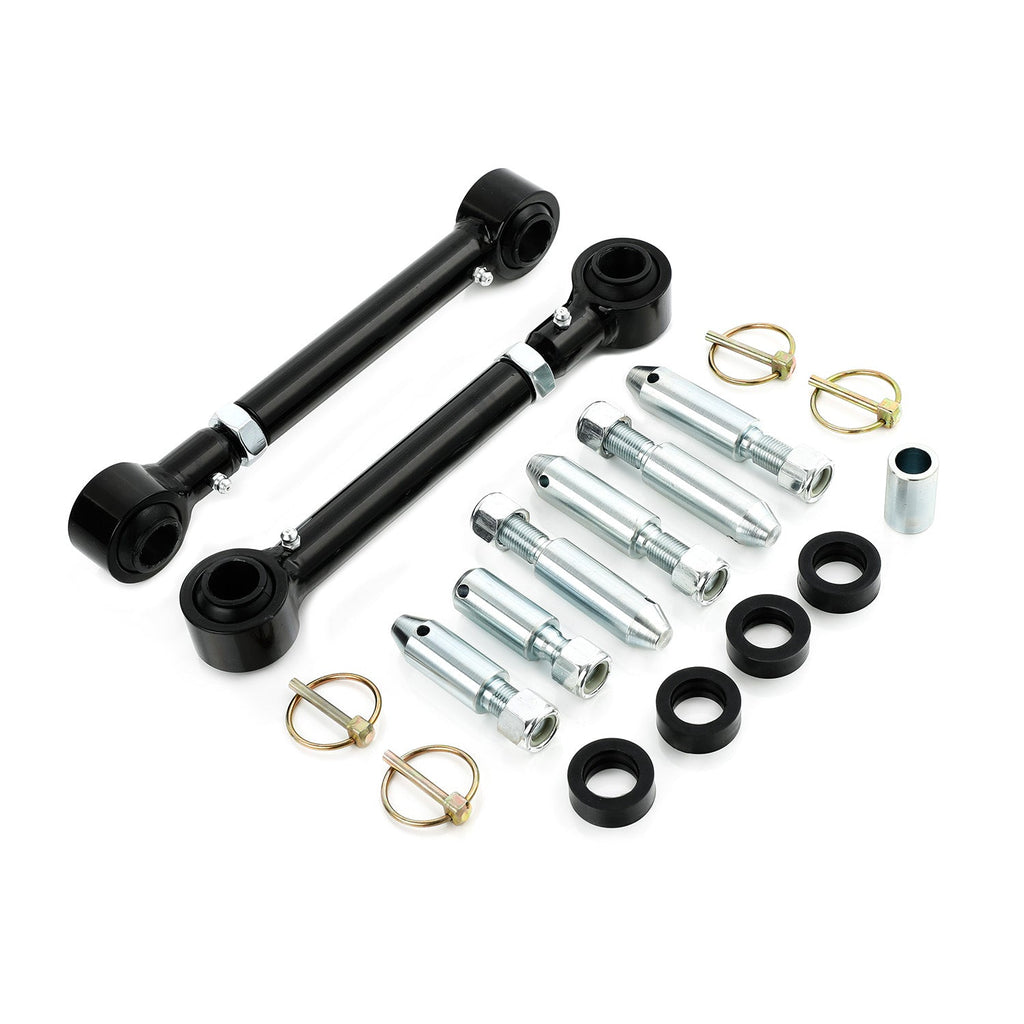 Share FAPO Front Quick Disconnect 2.5-6" Sway Bar Links For Jeep Wrangler JK 2007-2018