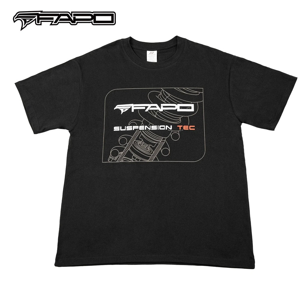 Official FAPO MOTO Adult Black T-Shirt