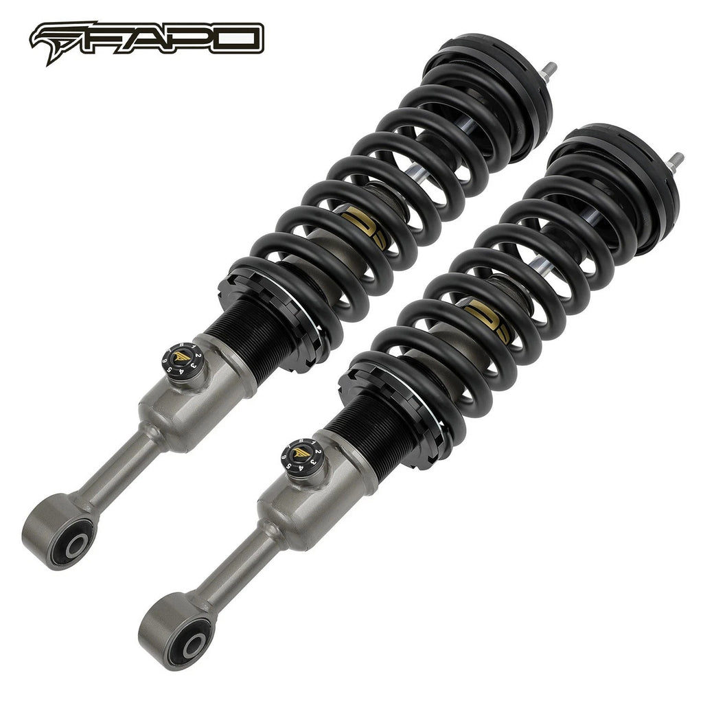 FAPO Off Road 8-Stage Full Set 0-2 in Lift Struts For Toyota Hilux 2006-2025