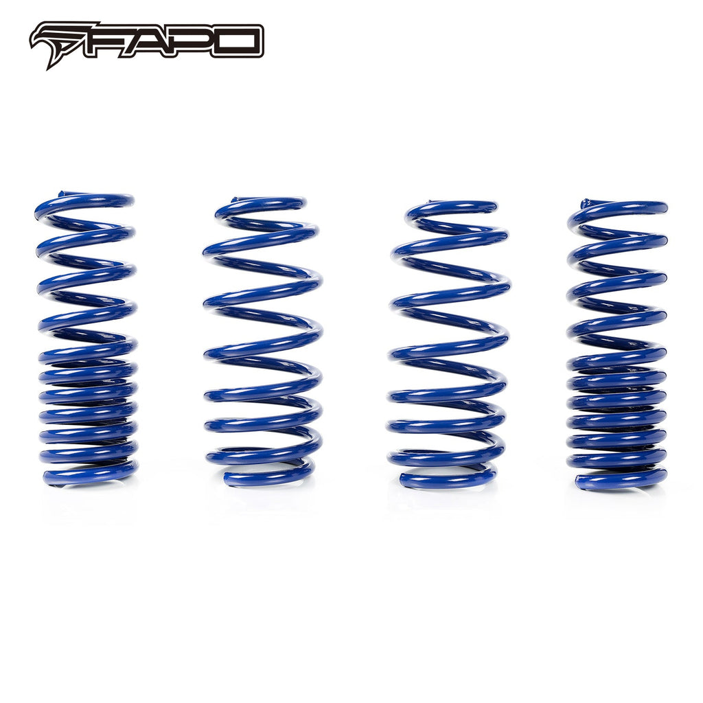 Lowering Springs compatible with Dodge Challenger 08-21 1.5 F/1.5 R V6 V8 BLUE 1.5  Drop FL069510