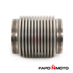 2.75   ID T304 SS EXHAUST FLEX BELLOWS 4  Long Flex Joint Pipe ULTRA STRONG FE902810