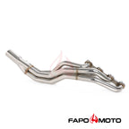 FAPO Long Tube Headers Manifolds for 03-06 Mercedes AMG E55 CLS55 M113 X-Pipe FE635110