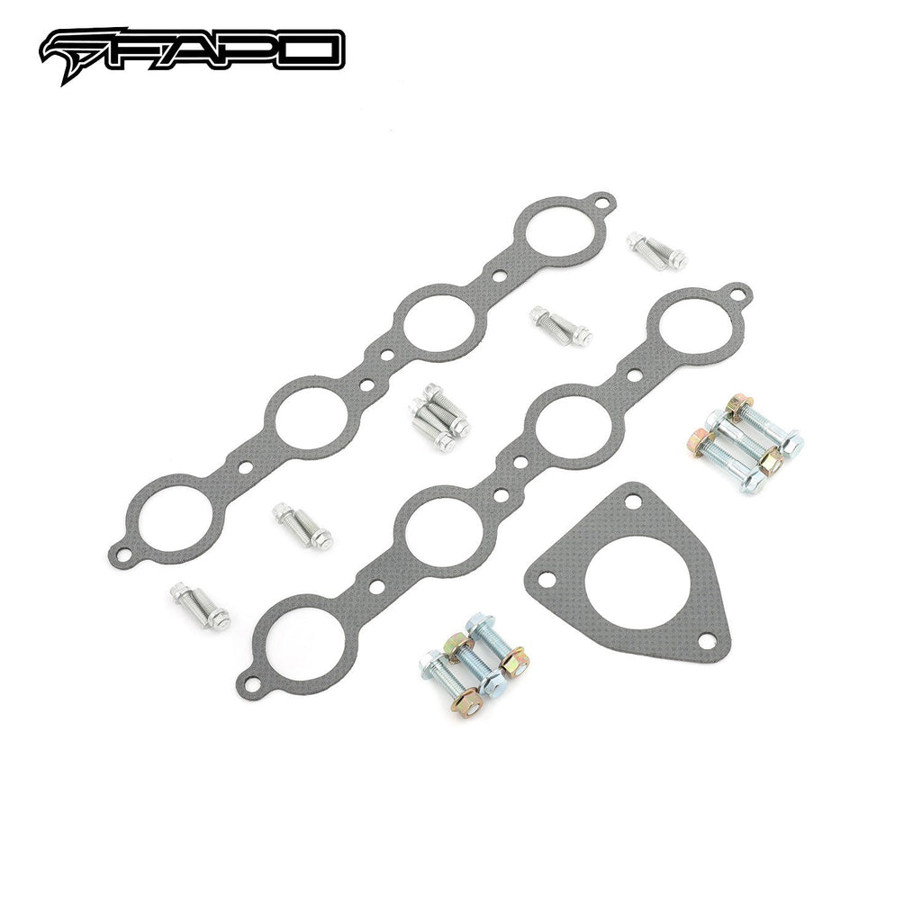 FAPO Shorty Headers for 08-13 Chevy Silverado GMC Sierra 1500  5.3L V8 1-3/4 Primary 409SS FE640170