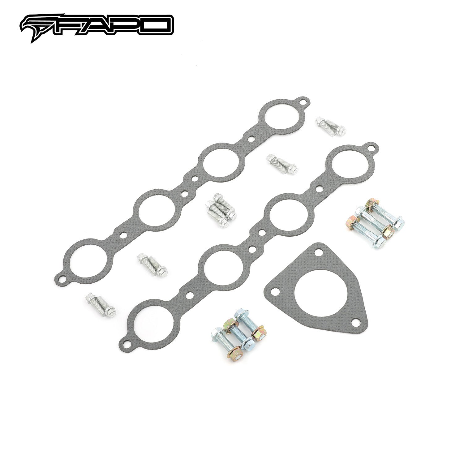 FAPO Shorty Headers for 08-13 Chevy Silverado GMC Sierra 1500  5.3L V8 1-3/4 Primary 409SS FE640170
