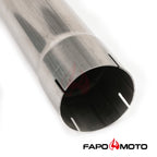 FAPO Muffler Delete Pipe Kit for 11-17 Ford F250 F350 Super Duty 6.7L Diesel 4in 409SS