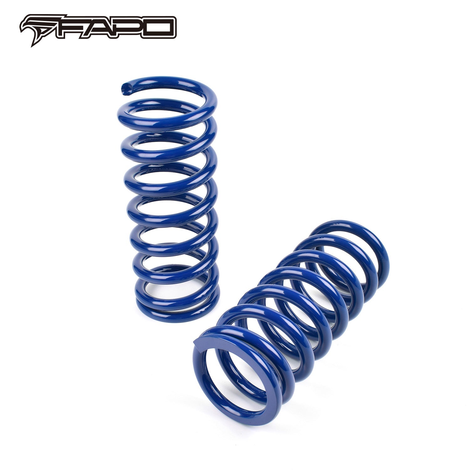 Lowering Springs compatible with Ford Mustang 1979-2004 1.5 F/1.5 R V6 V8 GT BLUE 1.5in  Drop Suspension FL017110