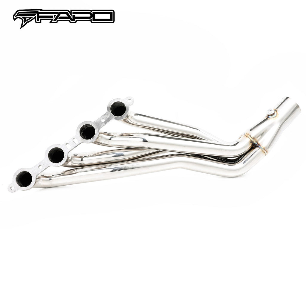 FAPO Long Tube Header 1-7/8  for 07-13 Chevy GMC Silverado Sierra 1500 2500 HD FE696240