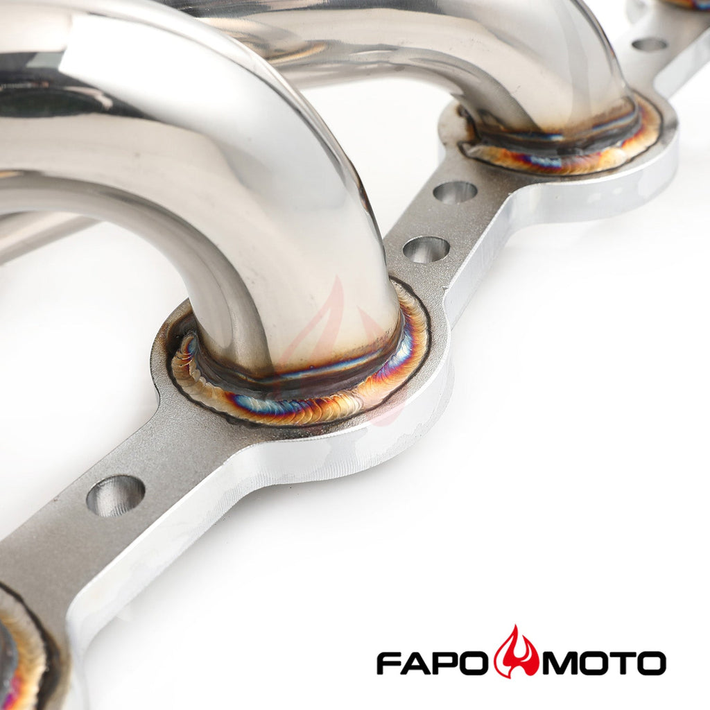 Single Turbo Headers for LSX LS2 T4 Top Mount Swap Crossover with 44mm WG FE640130