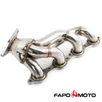 Shorty Headers compatible with 03-06 Chevy GMC Silverado Sierra 1500HD 2500HD Tahoe Yukon Suburban Cadillac Escalade 6.0L V8 FE696120