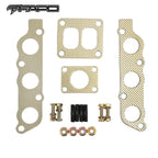 FAPO Single Turbo Manifold for Toyota Supra JZA80 Mk4 Lexus GS300 SC300 IS300 2JZGE T4