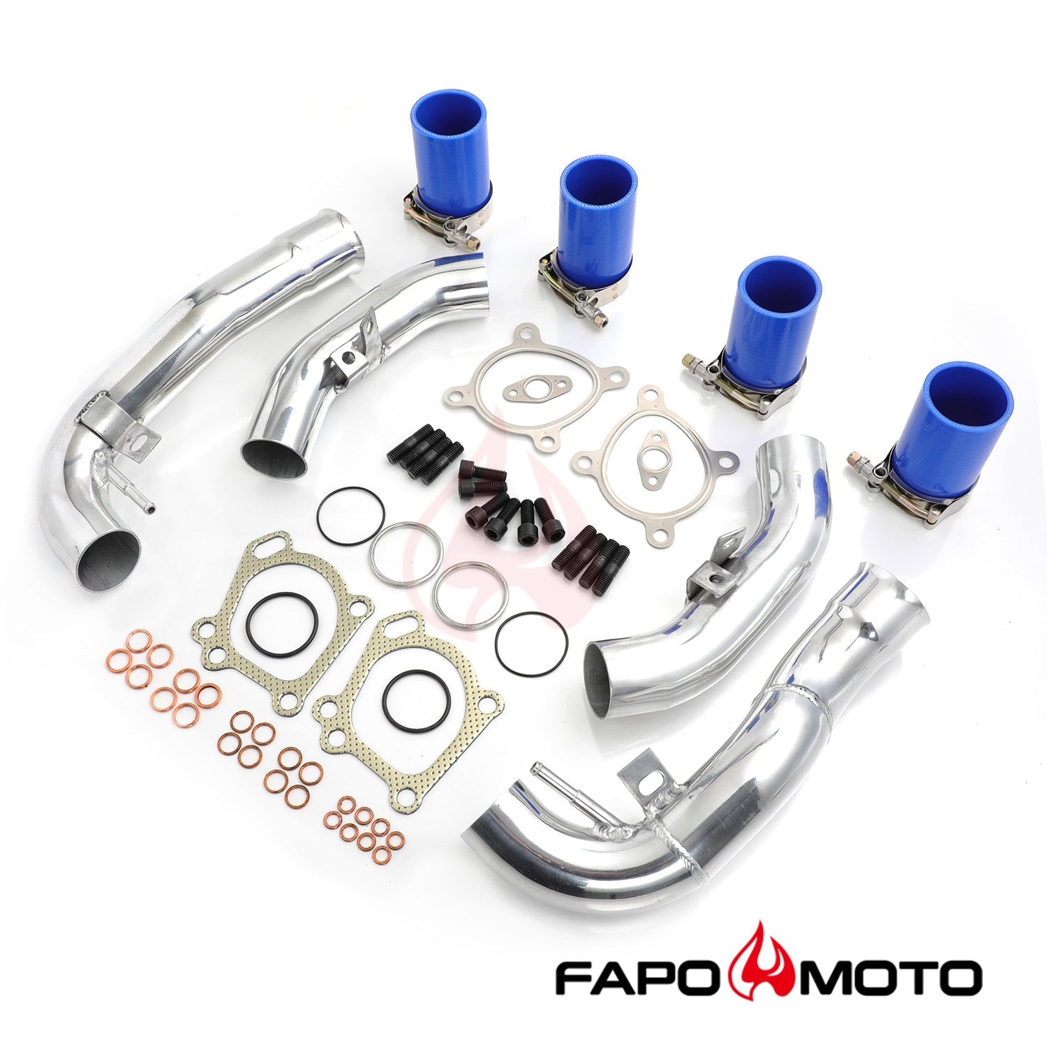 Turbo Inlet Pipes for 00-05 Audi S4 Avant B5 RS4 A6 Quattro Allroad K04 2.7L FE570410