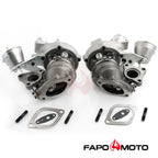 FAPO Twin Turbos compatible with 2013-2016 Ford F-150 Pickup Expedition Transit Navigator 3.5L V8 K03 0469 0470 FT028610+FT028710