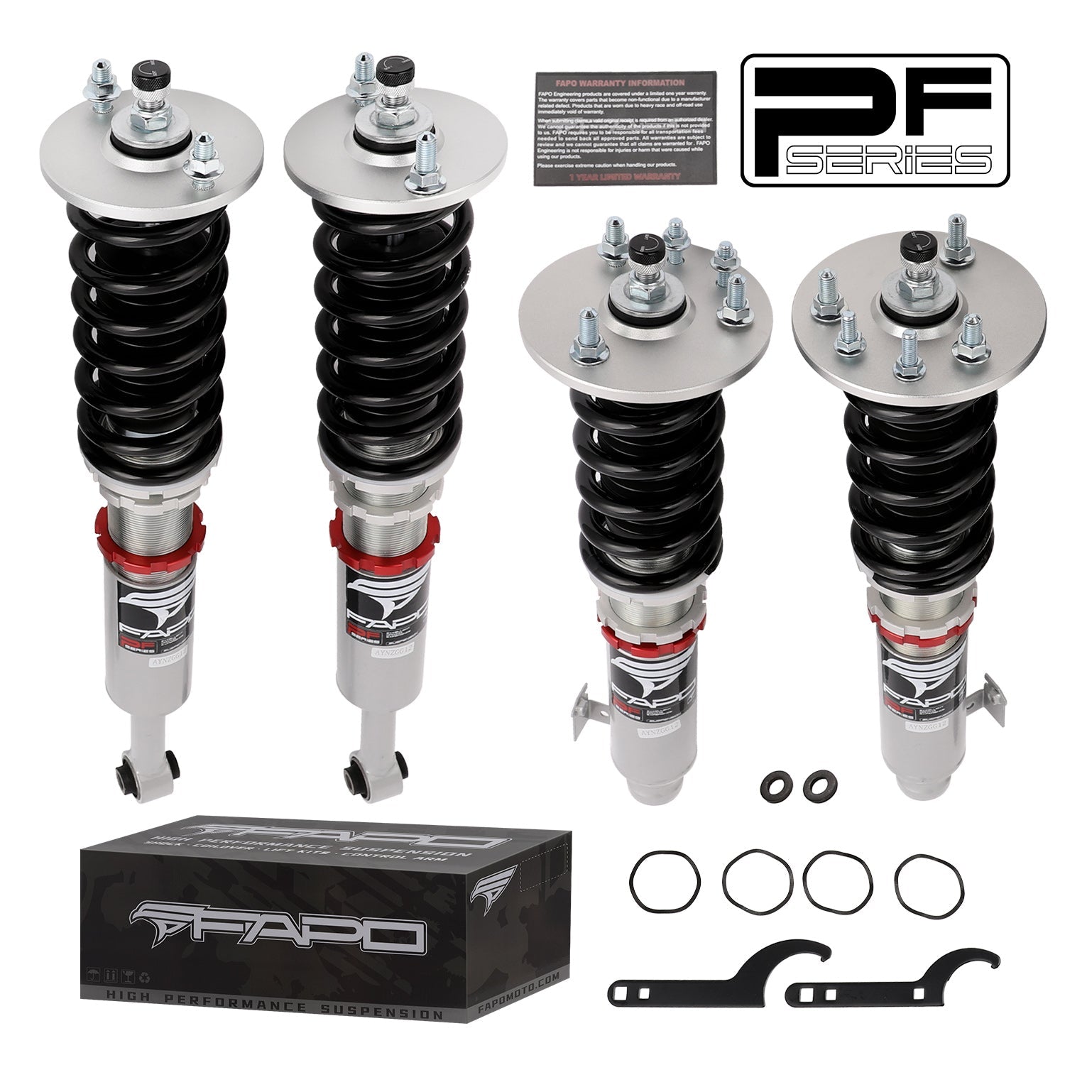 32-Level Damping Coilover for Honda Accord 2003-2007 & Acura TSX 2004-2008 PF012320