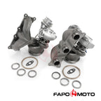 750HP Twin Turbos TD04L 17T FOR BMW N54 335i 335xi 335is E90 E91 E92 E93 3.0L FT100210+FT100220