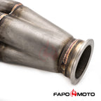 FAPO Turbo Headers for Chevy Chevelle Malibu El Camino A-body Small Block V8 El Camino Impala Bel Air Camaro Nova FE640150