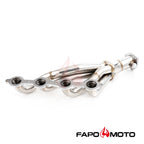 Single Turbo Headers for LSX LS2 T4 Top Mount Swap Crossover with 44mm WG FE640130